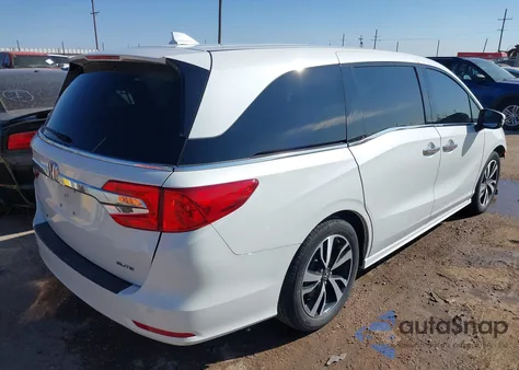 2020 Honda Odyssey Elite из США, поврежденный, VIN 5FNRL6H9XLB028088